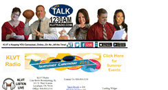 Desktop Screenshot of klvtradio.com